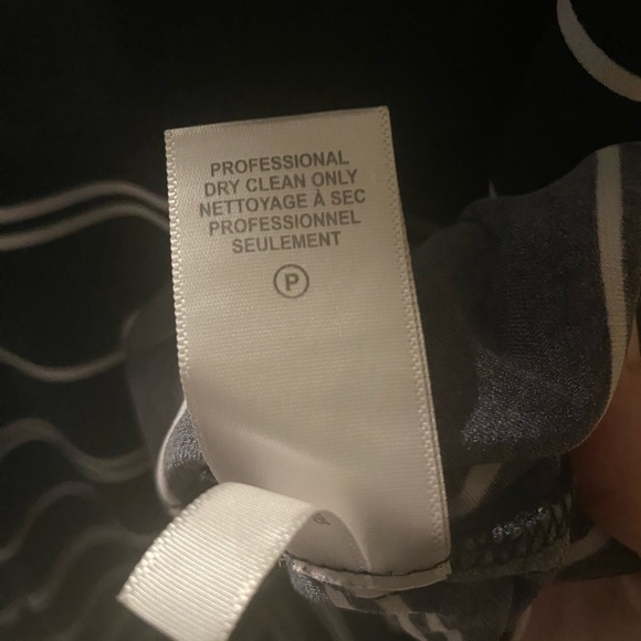 Tommy Hilfiger Black and White Striped Dress Size 12 - Picture 13 of 14